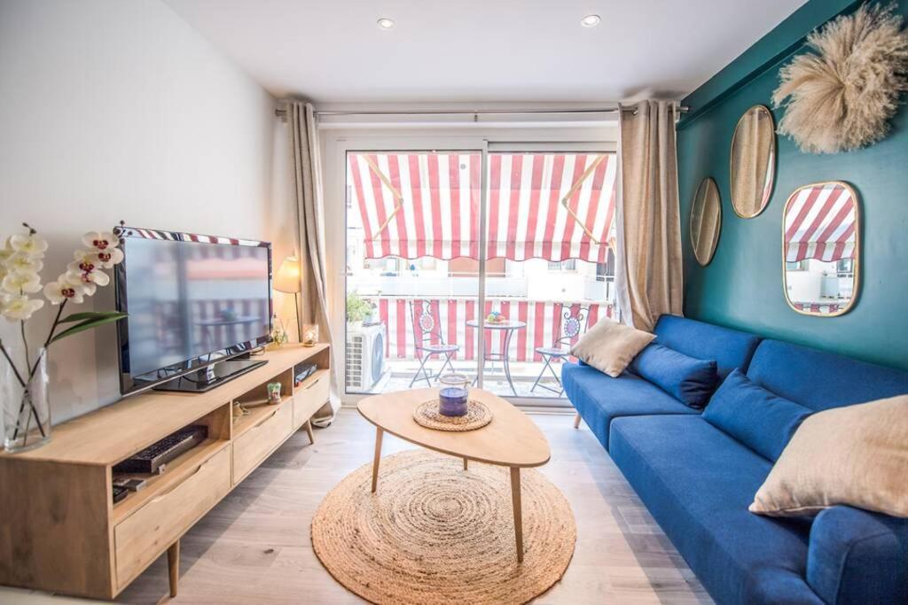 4 Couchages Climatise Direct Plage Wifi Parking Antibes Dış mekan fotoğraf