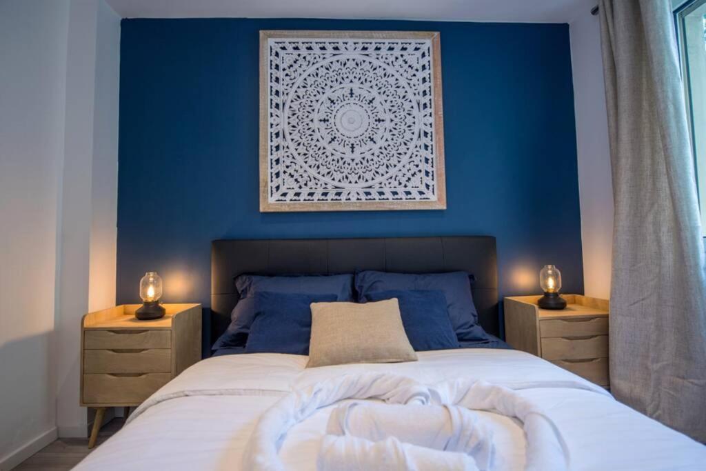 4 Couchages Climatise Direct Plage Wifi Parking Antibes Dış mekan fotoğraf