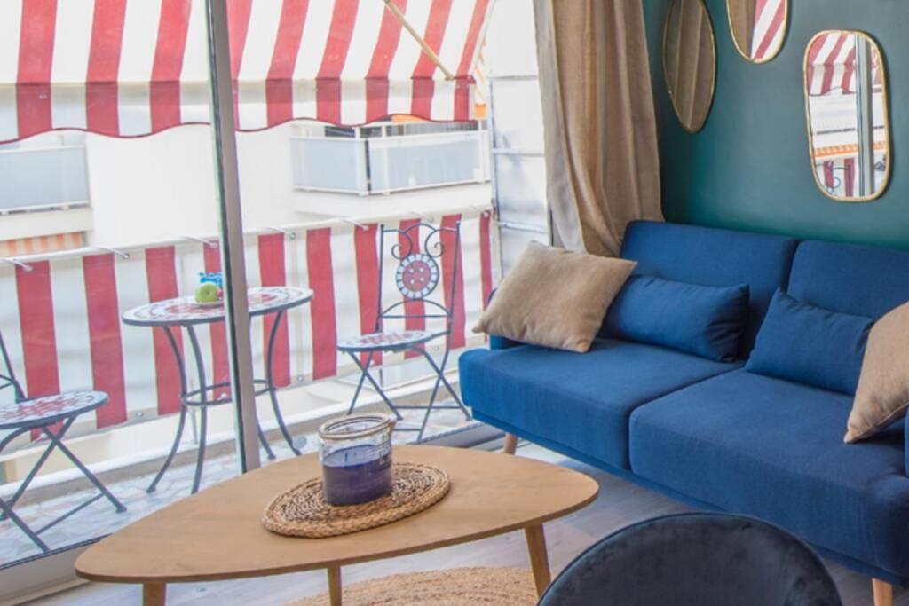 4 Couchages Climatise Direct Plage Wifi Parking Antibes Dış mekan fotoğraf