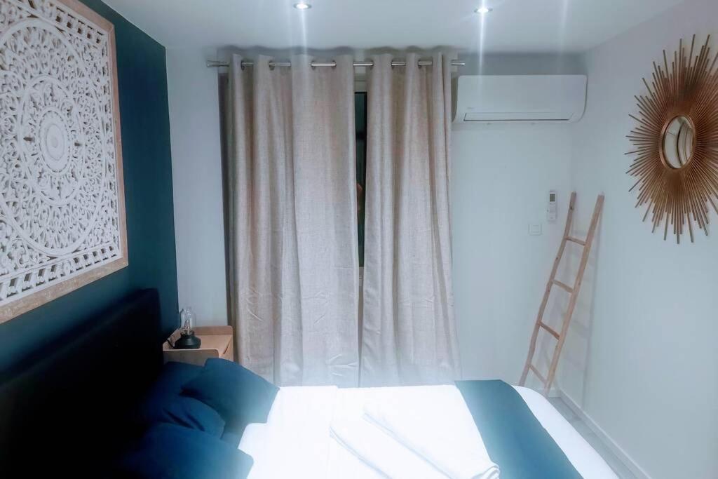 4 Couchages Climatise Direct Plage Wifi Parking Antibes Dış mekan fotoğraf